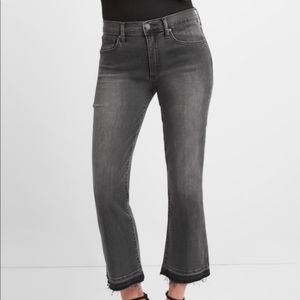 Gap 1969 Crop Flare High Rise Jeans